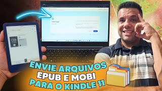 COMO ENVIAR ARQUIVOS DE LIVROS DIGITAIS EPUB E MOBI POR EMAIL PARA O KINDLE DE 11° GERAÇÃO [upl. by Rennane8]