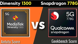 Mediatek Dimensity 1300 Vs Snapdragon 778G  Best Processor  Snapdragon 778G Vs Dimensity 1300 [upl. by Nelleoj826]