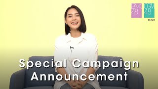 Special Campaign Announcement  BNK48 amp CGM48 [upl. by Mcneil]