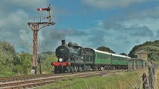 A T9 on the Swanage Branch  LSWR 30120  030816 [upl. by Dysart]