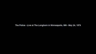 THE POLICE  Minneapolis MN 24051979 The Longhorn USA MASTER AUDIO [upl. by Duer]