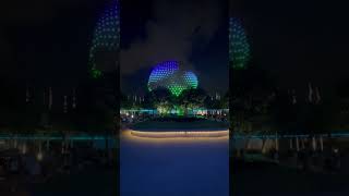 Epcot ball at night waltdisneyworld epcot [upl. by Noorah]