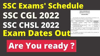 Ssc CGLCHSL Exam Date OUT 🔥 Ssc cgl exam date 2022  ssc chsl exam date 2022  ssc cgl  ssc chsl [upl. by Allesiram849]