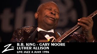 BB King Gary Moore Luther Allison  LIVE 1996 [upl. by Anisamot892]