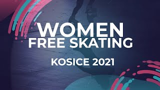 Mariia Zakharova RUS  WOMEN FREE SKATE PROGRAM  Kosice Week 3 – 2021 JGPFigure [upl. by Farly]