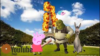 YTP Peppa pig’s hectic trip to Paris 3 year special￼ [upl. by Annovahs425]