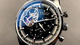 Zenith Chronomaster El Primero Open 032040406121M2040 Zenith Watch Review [upl. by Naesal19]