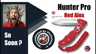 Is the Victorinox Hunter Pro Red Alox discontinued  swissarmyknife sak reviews [upl. by Marka]