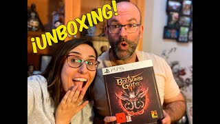 BALDURS GATE 3 DELUXE EDITION PS5  ¡UNBOXING [upl. by Eniamzaj]