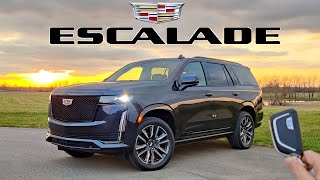 2022 Cadillac Escalade Sport Platinum  A 114000 Private Jet on Wheels Week Review [upl. by Wolfgram966]