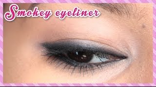 Smokey Eyeliner Tutorial For Beginners [upl. by Phaedra]