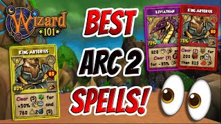 Wizard101 The BEST Arc 2 Spellements [upl. by Ridglea174]