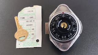 617 Master School Locker Combination Lock Picked and Decoded Model 1670 [upl. by Haras]