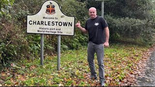 Motorhome trip to CHARLESTOWN Cornwall free parking at pub [upl. by Haimrej261]