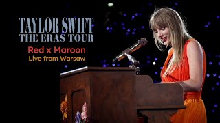 Taylor Swift  Red x Maroon The Eras Tour Warsaw 2024 [upl. by Rednasyl]