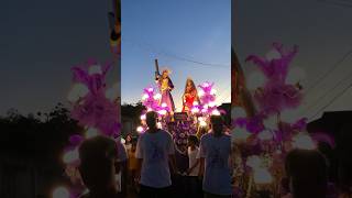 procession in gapan nuevaecija 🇵🇭 philippines pilipinas catholic viernessanto goodfriday [upl. by Kurtis]