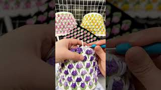 how to crochet a bag 小さなバッグのかぎ針編み 작은 가방 코바늘 뜨개질 방법 küçük bir çanta nasıl örülürかぎ針編みcrochet [upl. by Olgnaed]