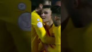 REMONTADA DEL BARCELONA Gol de Ferran Jutgla le da la vuelta vs Linares en Copa del Rey  Shorts [upl. by Giralda]