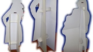 🎨 How To Cardboard Cutout DIY [upl. by Robbin]