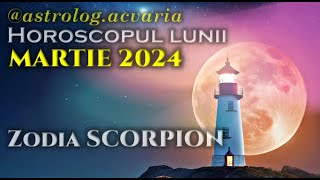 SCORPION ♏Radacina in teren solid ⭐ Horoscopul lunii MARTIE 2024 [upl. by Nongim]