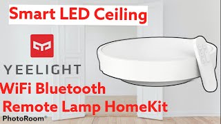 Yeelight LED Ceiling Light  The Worlds First Lamp to Support both WiFi and Bluetooth [upl. by Odawa87]