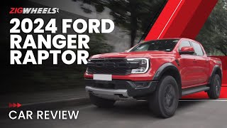 2024 Ford Ranger Raptor Review  ZigwheelsPh [upl. by Alyekahs]