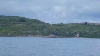 Little Cumbrae Island from Portencross Ayrshire Scotland [upl. by Karsten]