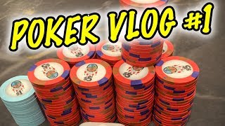 Going AllIn with 4th Pair  Poker Vlog 1 [upl. by Flavius324]