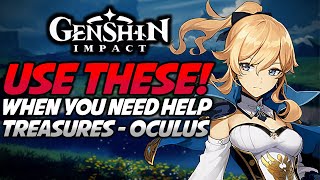 Genshin Impact Anemoculus amp Geoculus Locations quotCheatquot Sheet Beginners Guide [upl. by Ekal]