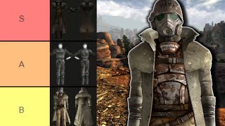 Fallout New Vegas Medium Armor Tier List [upl. by Chris]