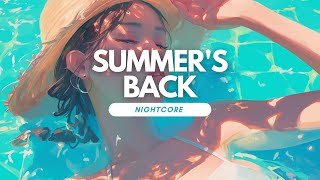 NIGHTCORE Summers Back  Alok amp Jess Glynne [upl. by Anoif]