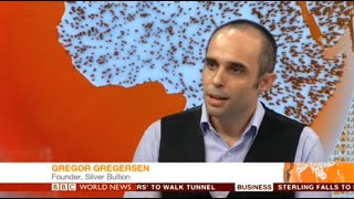 6 July 2016 BBC News Interviews Gregor Gregersen on Brexit Impact on Silver [upl. by Enialb]