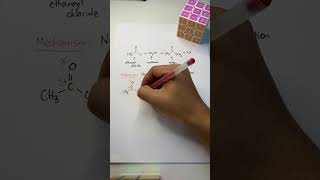 nucleophilic additionelimination acylchloride ester rec fyp fypシ fypシ゚viral [upl. by Yclehc]