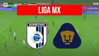 QUERETARO vs PUMAS  EN VIVO LA PREVIA  LIGA MX [upl. by Ayres]