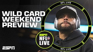 NFL Live’s Super Wild Card Weekend Preview amp Predictions [upl. by Slayton]