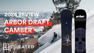 2024 Arbor Draft Camber Snowboard Review  Curated [upl. by Horan]