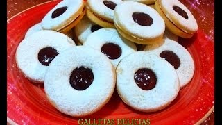 GALLETAS DELICIAS  Silvana Cocina ❤ [upl. by Ilam]