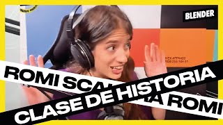 LA PROFE ROMI SCALORA NOS DIO UNA CLASE DE HISTORIA PATRIA  BLENDER [upl. by Airegin693]