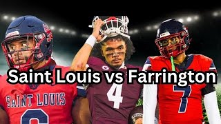 SAINT LOUIS CRUSADERS VS FARRINGTON GOVS HAWAII HIGH SCHOOL FOOTBALL FULL GAME [upl. by Anael]