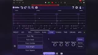 GarageBand  Free  DAW  Riffler guitar plugin  create backing tracks  ASTONISHING [upl. by Rabah289]