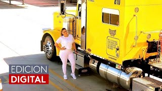 Conoce a Irlanda Sánchez la camionera mexicana que se volvió viral en YouTube y TikTok [upl. by Agiaf956]