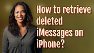 How to retrieve deleted iMessages on iPhone [upl. by Swinton]