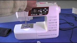 Janome XL601 DXL603 QXL605 Sewing Machine Review Part1 [upl. by Leeda]