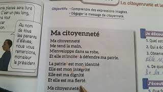 Ma citoyenneté page 55 Mes apprentissages en français 6aep [upl. by Farr]