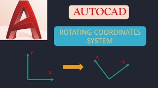 Rotate Coordinates System  Autocad [upl. by Morly177]