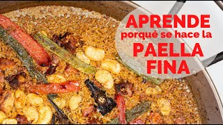 APRENDE Por qué se hace FINA la PAELLA Shorts [upl. by Krein58]