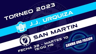 Fecha 38 J J Urquiza vs San Martín de Burzaco  EN VIVO [upl. by Nylarat559]