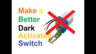 Design a better 220V Photocell auto dark Activated switch [upl. by Ariaes]