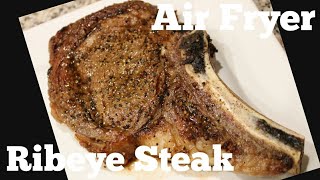 EASY How to Make Air Fryer Ribeye Steak Using the Philips AirFryer XL Gadget Quickie Video 082 [upl. by Motteo]