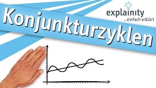 Konjunkturzyklen einfach erklärt explainity® Erklärvideo [upl. by Sarge168]